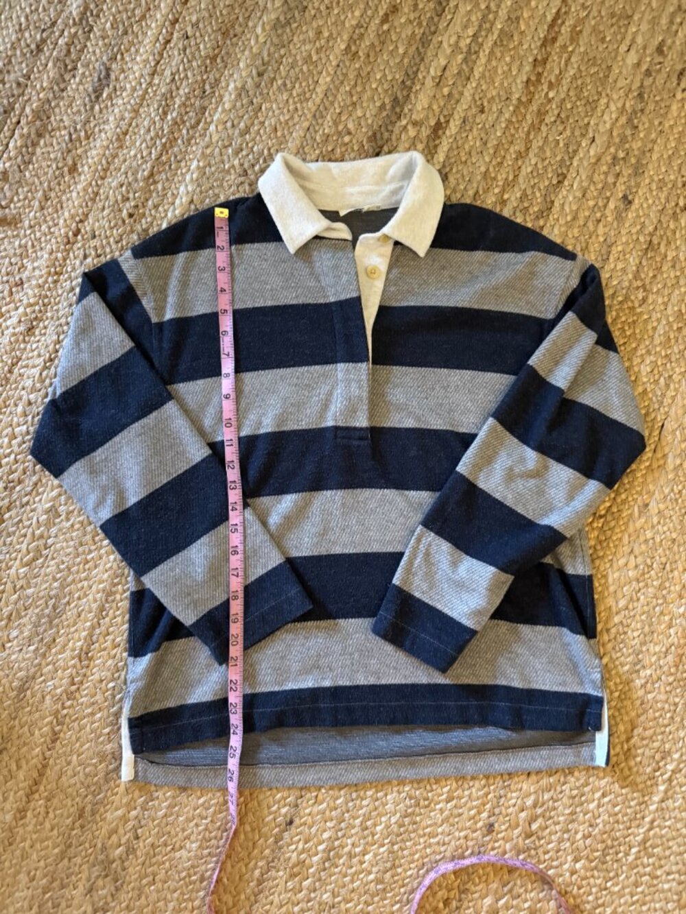 Legend™ Sweater Rugby Popover - Navy Rugby - Picture 8 of 10